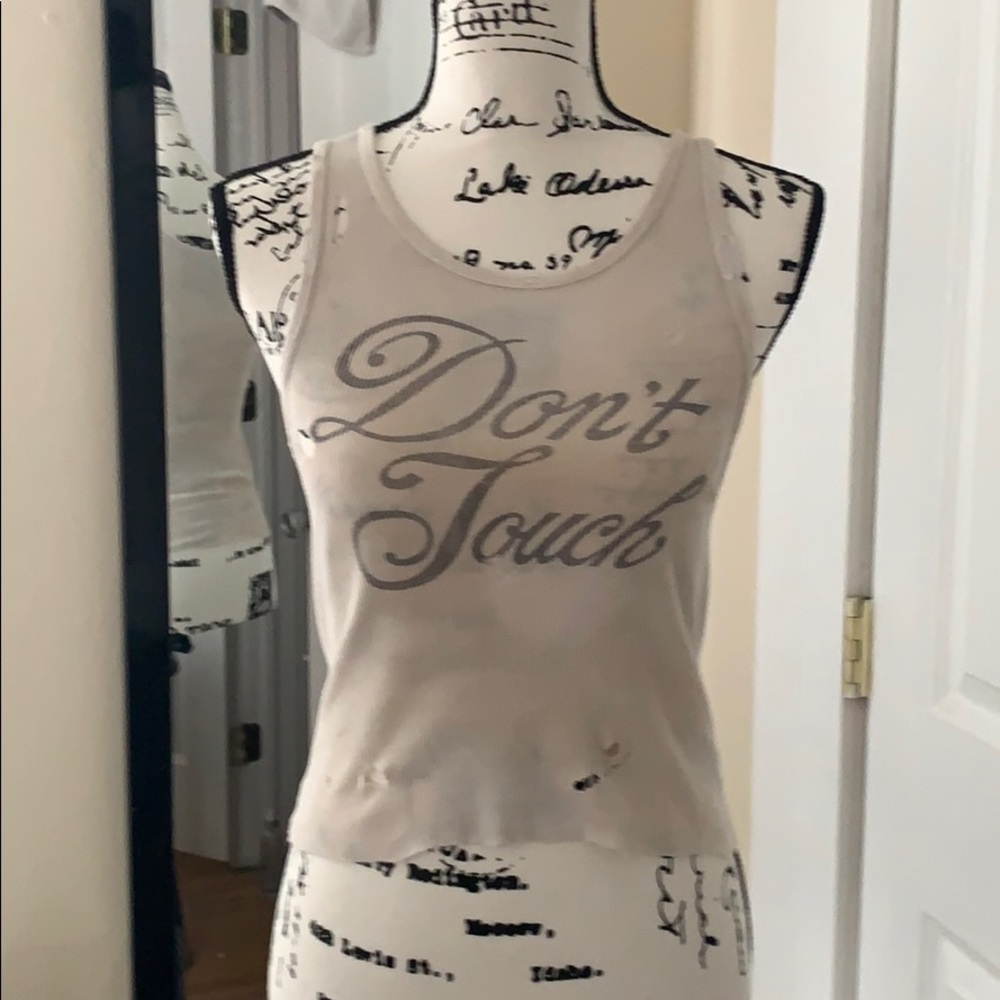 NWOT distressed tank